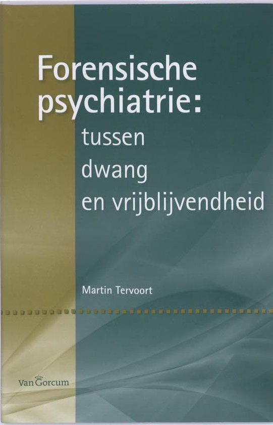 Cover van het boek 'Forensiche psychiatrie'