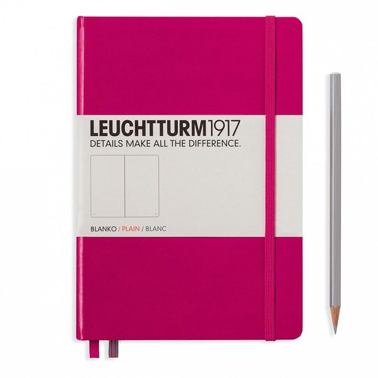Leuchtturm1917 Notitieboek Berry – Medium – Blanco