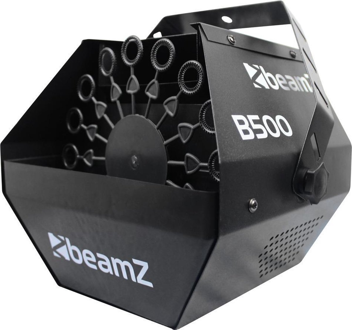Bellenblaasmachine - BeamZ B500 compacte bellenblaas machine met ventilator - Hoge bellenproductie! - BeamZ