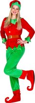 dressforfun - Vrouwenkostuum kerstelf XL - verkleedkleding kostuum halloween verkleden feestkleding carnavalskleding carnaval feestkledij partykleding - 300293