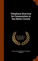Telephone Directory for Communities in San Mateo County