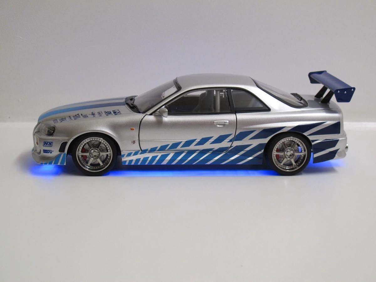 Brian S Nissan Skyline Gt R R34 Jaar 1999 2 Fast 2 Furious 03 1 18 Bol Com