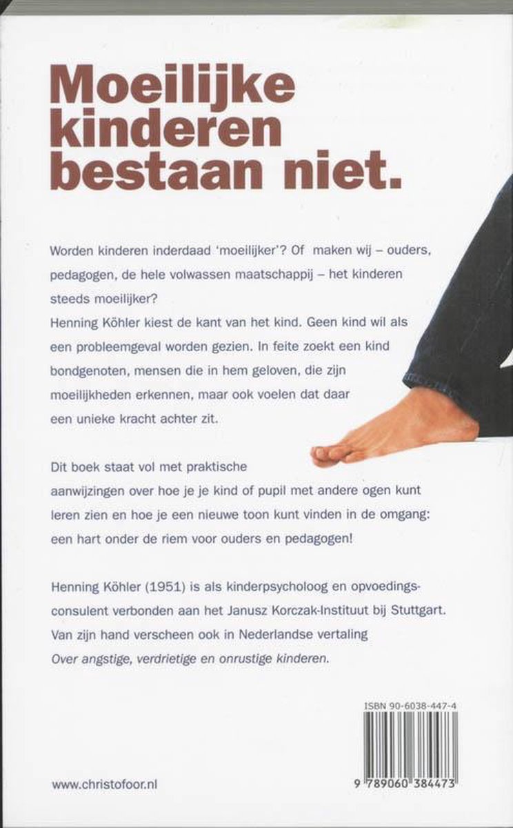 Bol Com Moeilijke Kinderen Bestaan Niet H Kohler 9789060384473 Boeken