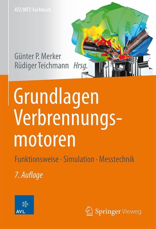 ATZ/MTZ-Fachbuch - Grundlagen Verbrennungsmotoren - cover