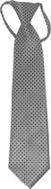 Jessidress Elegante Kinder Stropdas met motief Das 8-14 jaar - Wit/Zwart