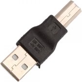 Adapter kabel omvormer printer USB A Male naar USB B Male