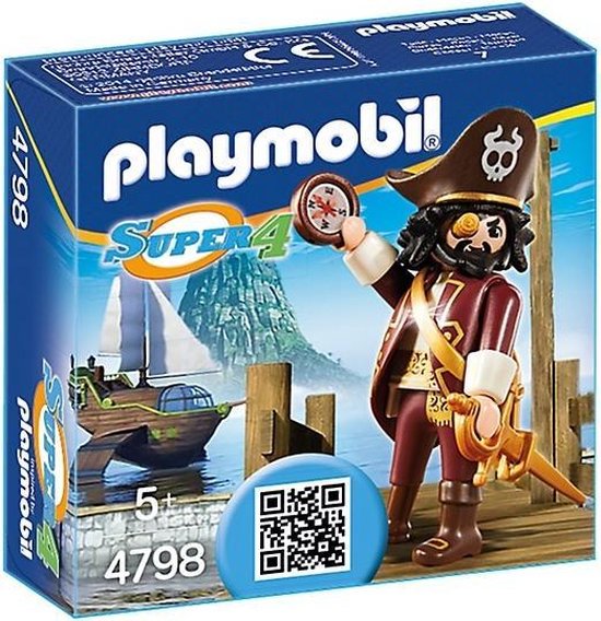 Playmobil Super 4: Haaibaard (4798) | bol.com