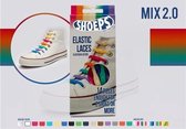 Shoeps Elastische Veters Pastel Mix 2.0