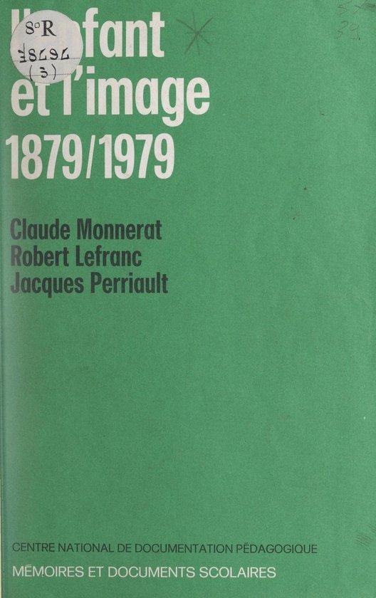 L'enfant et l'image : 1879-1979 - cover