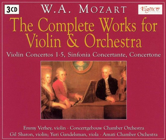 Complete Works For Violin und Orchestra