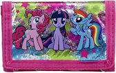 My Little Pony - Portemonnee - Klitenband - 12 x 8 cm - Roze