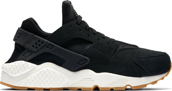 Nike Air Huarache Run Sportschoenen Dames Sneakers - 39 - zwart/wit | bol.com