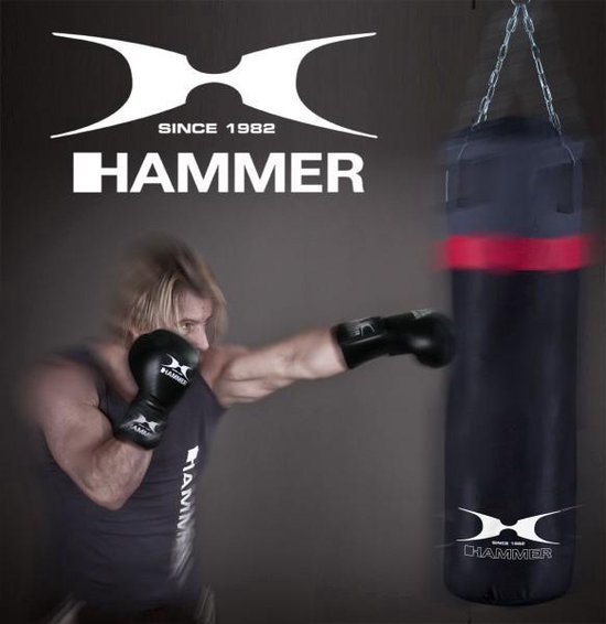 Hammer Boxing Boksset COBRA - Bokszak 100 cm Nylon met 10oz  Bokshandschoenen PU | bol.com