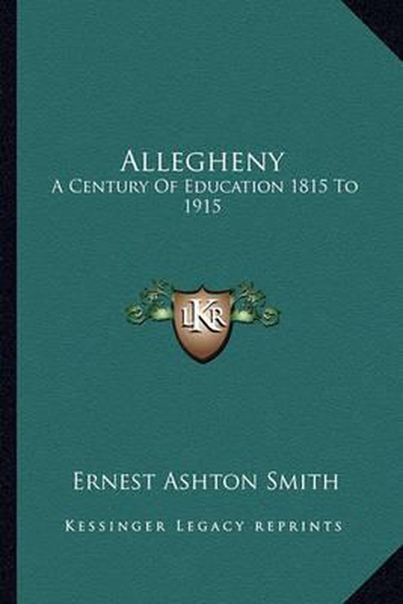 Allegheny van Ernest Ashton Smith