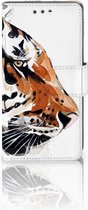 Sony Xperia X Compact Bookcase Watercolor Tiger