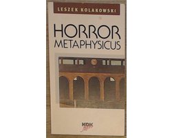 Omslag van Horror metaphysicus