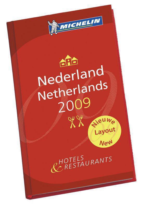 Cover van het boek 'Rode Michelin Nederland 2009' van Michelin 2009