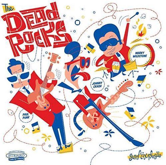 Dead Rocks Logo Dead Rocks - Surf Explosao (LP), Dead Rocks | Muziek | bol.com