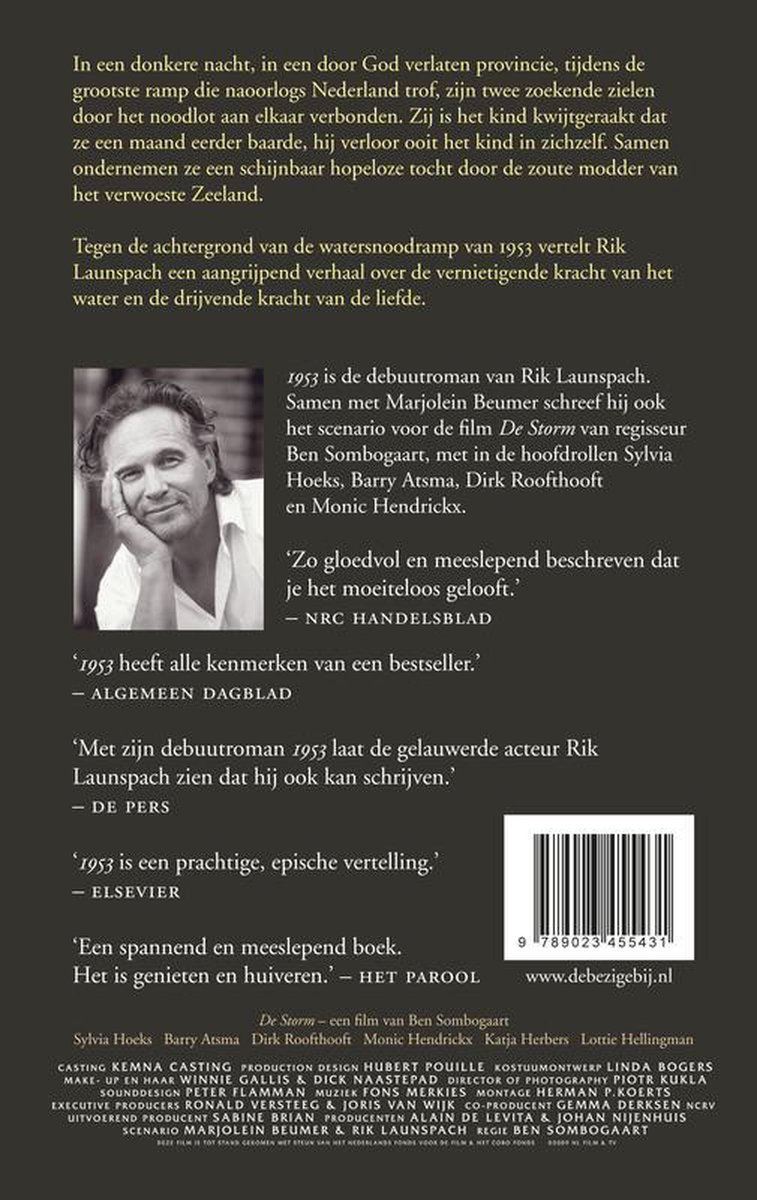 1953 (De Storm) / Druk Heruitgave - back cover