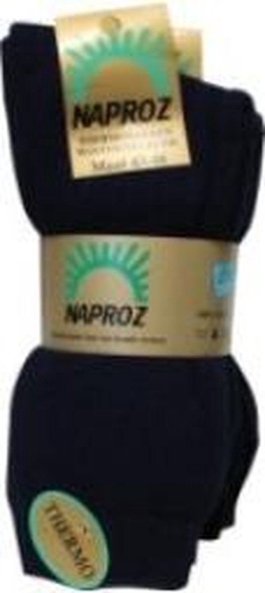 Naproz thermo sok blauw 43-46