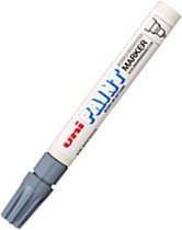 Uni Paint PX-20 Paint Marker - Grijze verfstift met 2.2 tot 2.8 mm tip