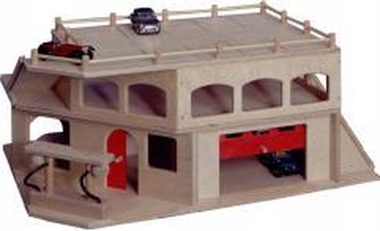 Afbeelding van het spel Van Dijk Toys Garage, 3 verdiepingen met roldeur