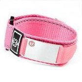 Medische ID Sportband, Roze