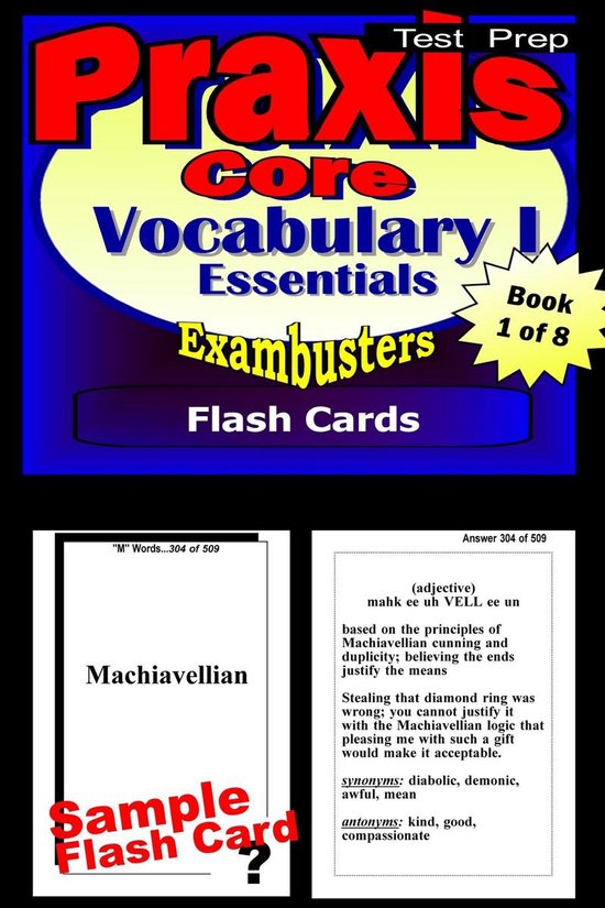 Exambusters PRAXIS Core 1 - PRAXIS Core Test Prep Essential  ... - cover