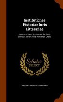 Institutiones Historiae Iuris Litterariae