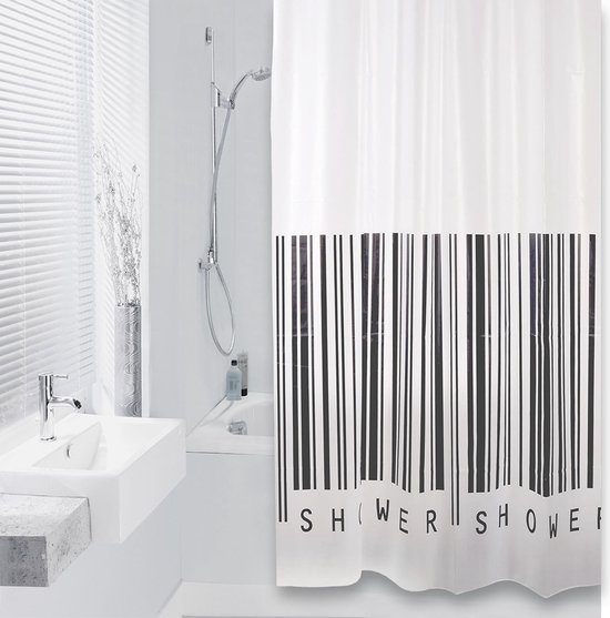 Differnz Epistu Douchegordijn Peva 180x200 Crème