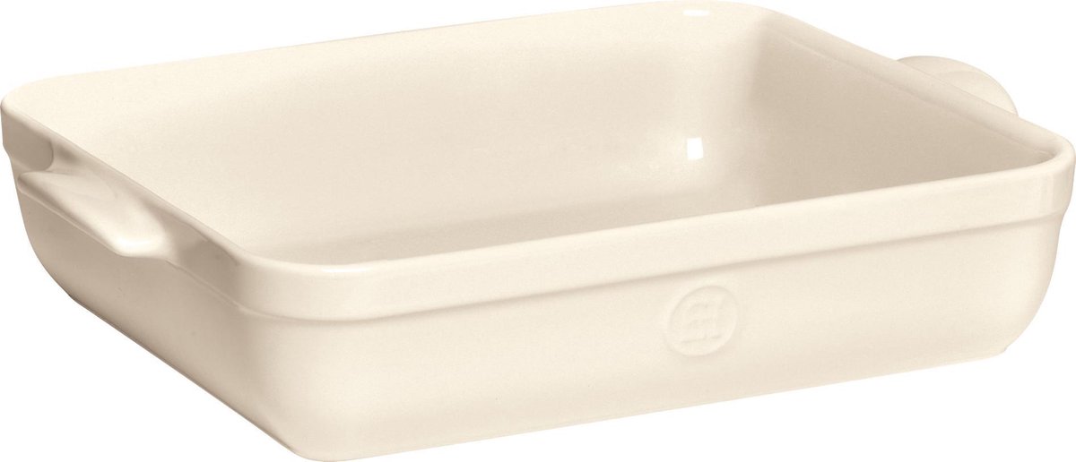 Emile Henry Schaal rechthoekig - 350x255mm - Argile