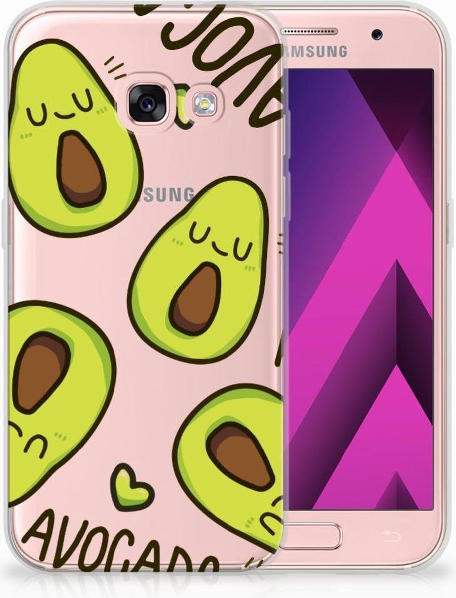 Samsung Galaxy A3 2017 Telefoonhoesje met Naam Avocado Singing
