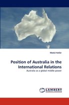 Position of Australia in the International Relations
