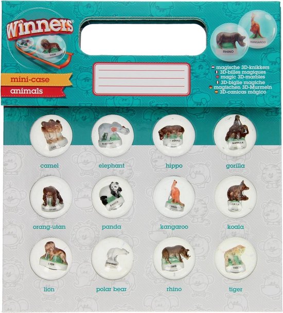 Magische 3D Knikkers - Dieren - Winnes