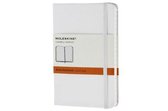 Moleskine  Notebook Pocket Ruled White Hard