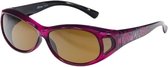 Fitofar Overzetzonnebril Fuchsia Dames Met Bruine Lens Vz0007h4