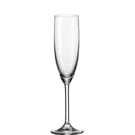 Kwaadaardige tumor Haalbaarheid Memoriseren Leonardo Daily Champagneglas - 180 ml - 6 Stuks | bol.com