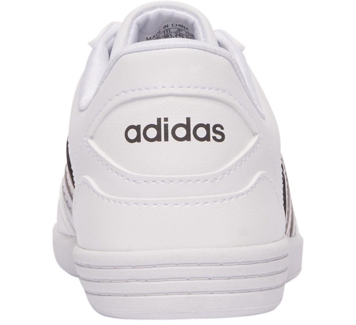 adidas Dames Witte VL Hoops - Maat 37 1/3 | bol.com
