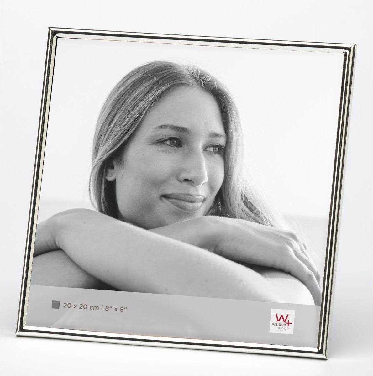 Walther WD220S Chloe - Portretlijst - Fotoformaat 20 x 20 cm- Zilver
