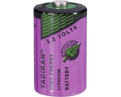 5 Stuks - Tadiran SL-750 / 1/2 AA Lithium batterij 3.6V
