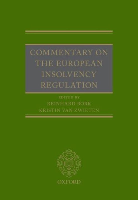 Commentary on the European Insolvency Regulation - cover