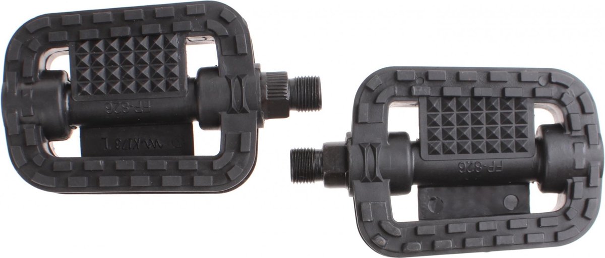 Mirage Tour Platformpedalen Antislip Zwart 9/16 Inch