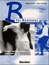 B for Business. Lehrerhandbuch