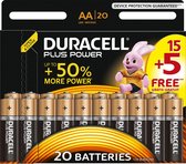 Duracell Plus Power alkaline AA-batterijen - 20 stuks