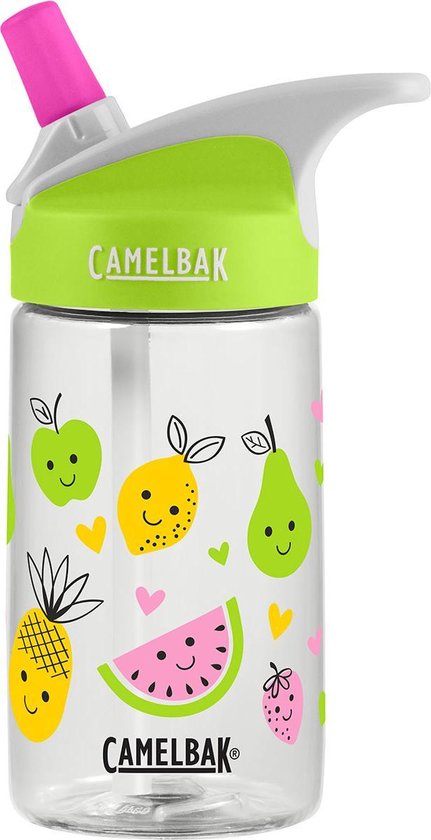 CamelBak Eddy Kids - drinkfles - 400 ml - Transparant (Cute Fruit ...