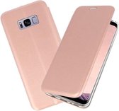 Roze Premium Folio Wallet Hoesje voor Samsung Galaxy S8 Plus