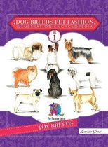 Dog Breeds Pet Fashion Illustration Encyclopedia