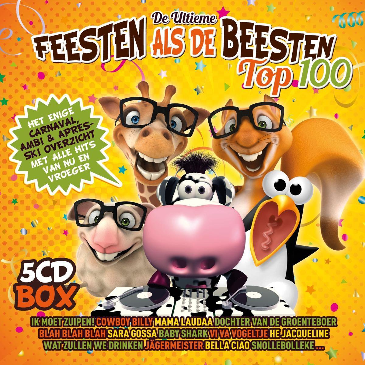Feesten Als De Beesten 2019 (CD) - Feesten Als De Beesten