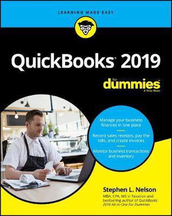 QuickBooks 2019 For Dummies - cover