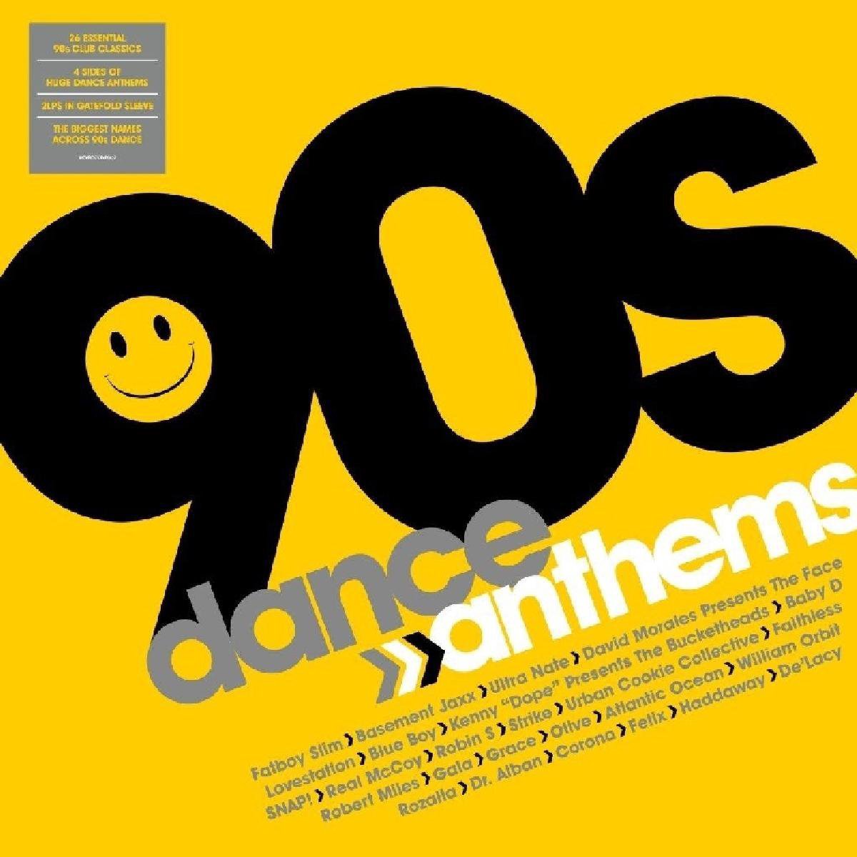 90'S Dance Anthems (LP) - various artists